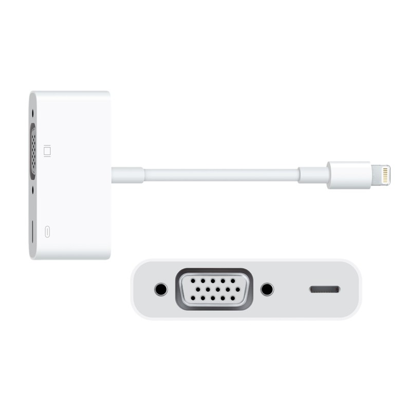 Cáp Apple Lightning to VGA Adapter (Chính Hãng)