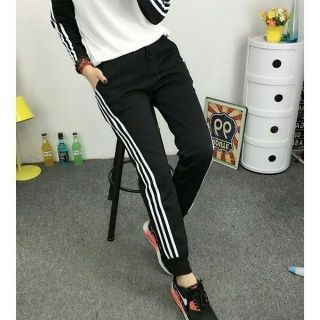 Quần thể thao viền 3 sọc 3 size