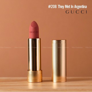 Son thỏi lì Gucci Rouge À Lèvres Mat (Matte) [Nika Cosmetics]
