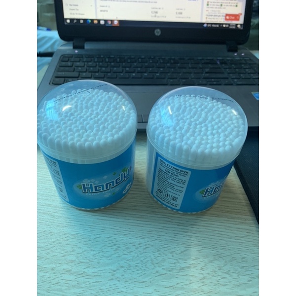 Hộp tăm bông ngoáy tai người lớn 200 cái / hộp