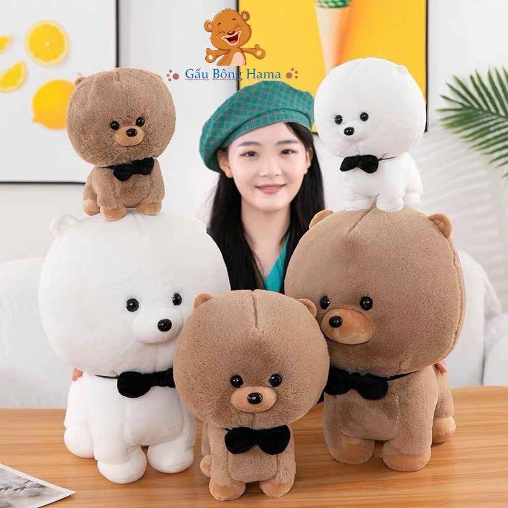 Gấu Bông Chó Bull Qùa Tặng Cho Bé Cao Cấp Hama