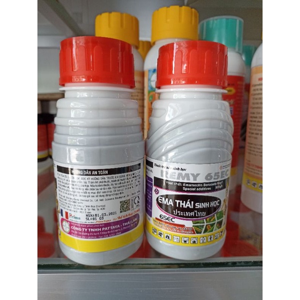 Chế phẩm trừ sâu sinh học Ema Thái chai 240ml trừ sâu kháng sâu lông sâu cuốn lá sâu tơ nhện lông nhung nhện đỏ