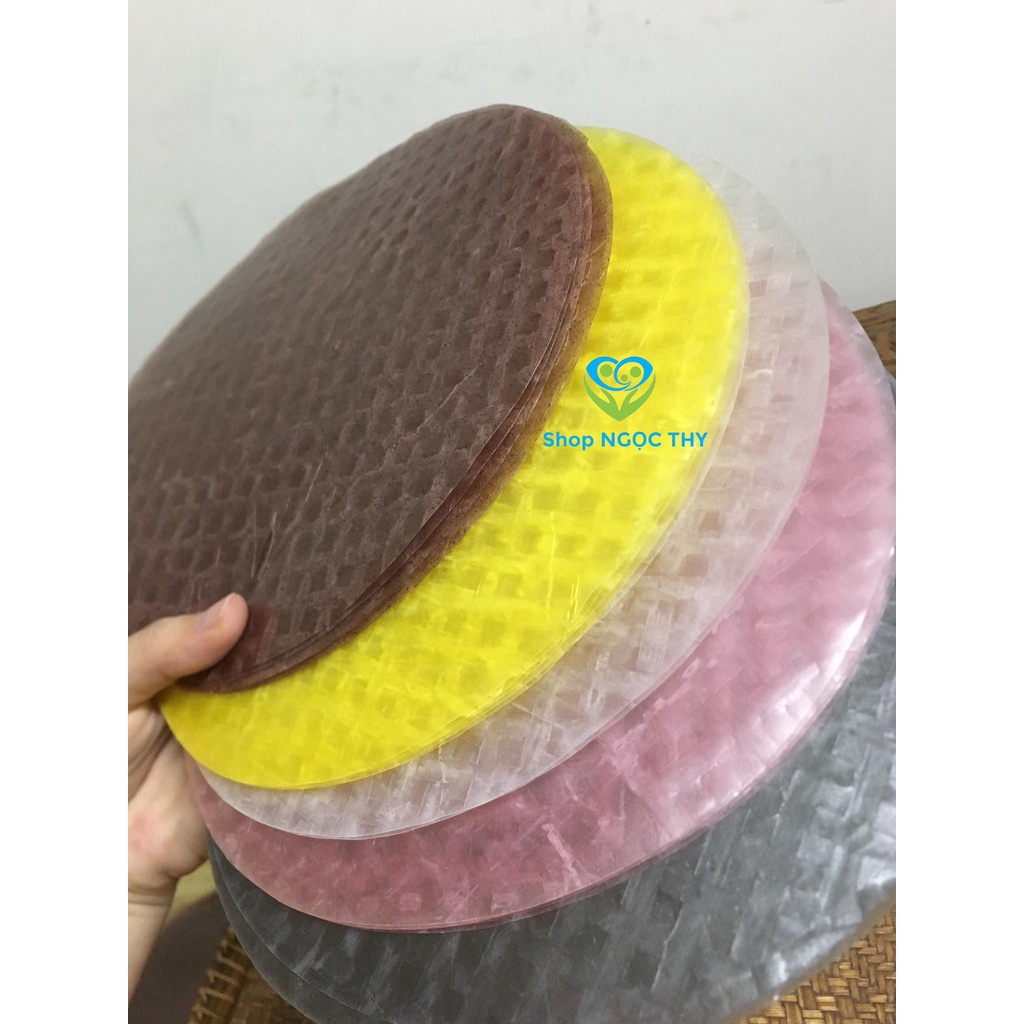 NTFood Bánh tráng gạo lứt rau củ ngũ sắc ăn gỏi cuốn eatclean healthy gói 300gr-500gr