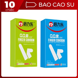 Bao cao su ngón tay - hộp 10 chiếc