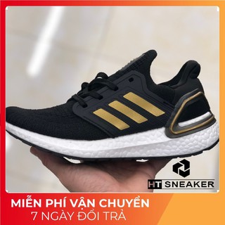 Giày Sneaker Ultraboost 6.0 đen sọc vàng siêu cấp chất lượng cao