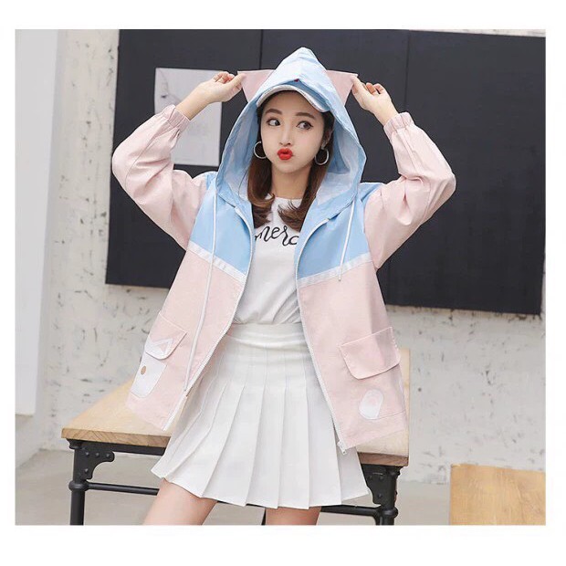 Áo khoác nữ, Áo khoác nữ gió dù 2 lớp chống nắng cá tính đẹp siêu hot | BigBuy360 - bigbuy360.vn