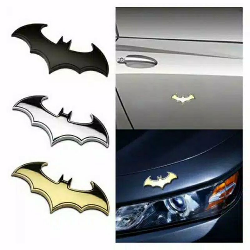 Sticker Dán Xe Hơi Hình Biểu Tượng Batman