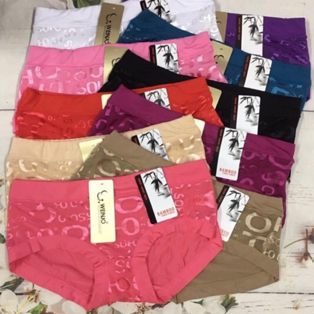 Combo 10 quần lót cotton lạnh ôm bụng nhẹ