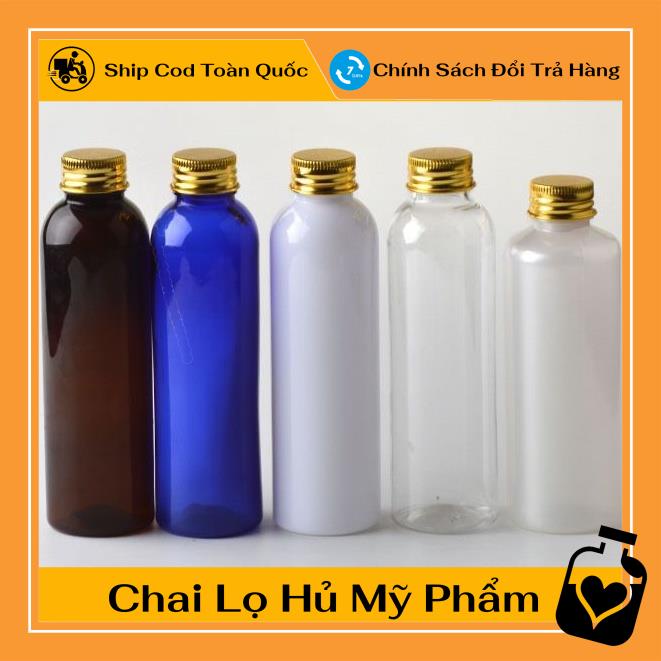 Chai Chiết Mĩ Phẩm ❤ TOP GIÁ RẺ ❤ Chai nhựa pet nắp nhôm 150ml,200ml,250ml , chai lọ mỹ phẩm , , phụ kiện du lịch