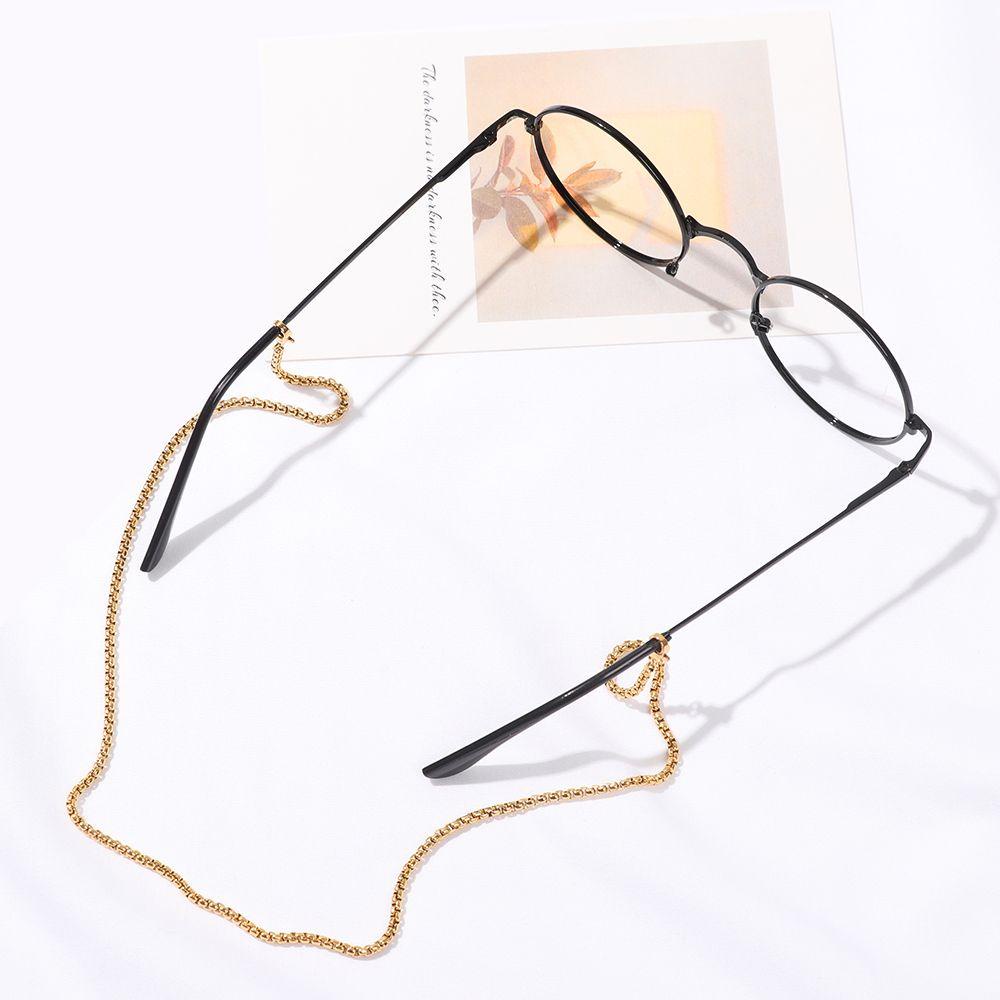 JONYE Dây Đeo Mắt Kính Bằng Kim Loại Chống Thất Lạc Thời Trang Cho Nữ