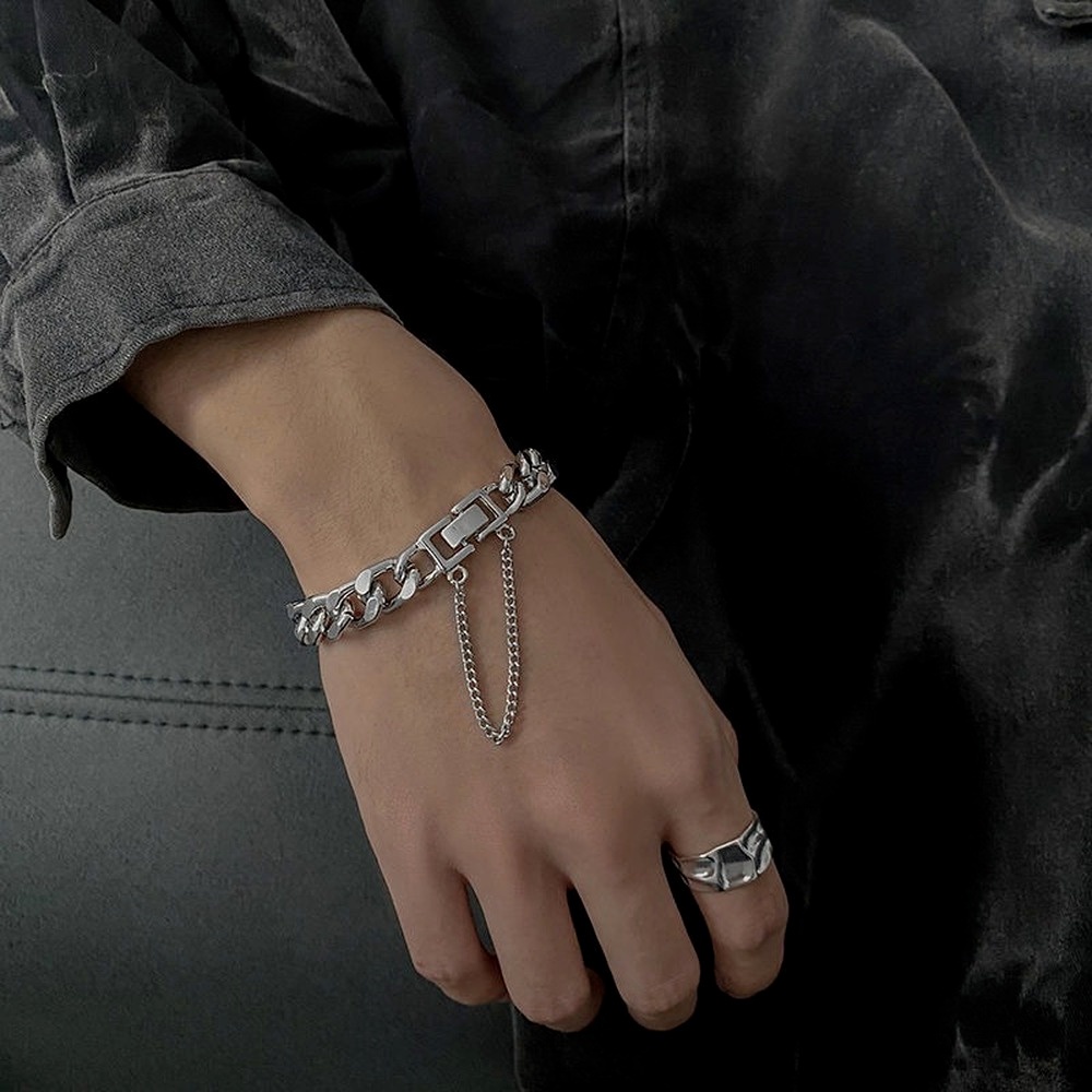 Dây Chuyền Vòng Cổ Nam Nữ Chuỗi Trơn Cuban Chain Xích Basic Thời Trang Ngầu Hiphop Titan Đẹp Không Gỉ - Câmmvintage