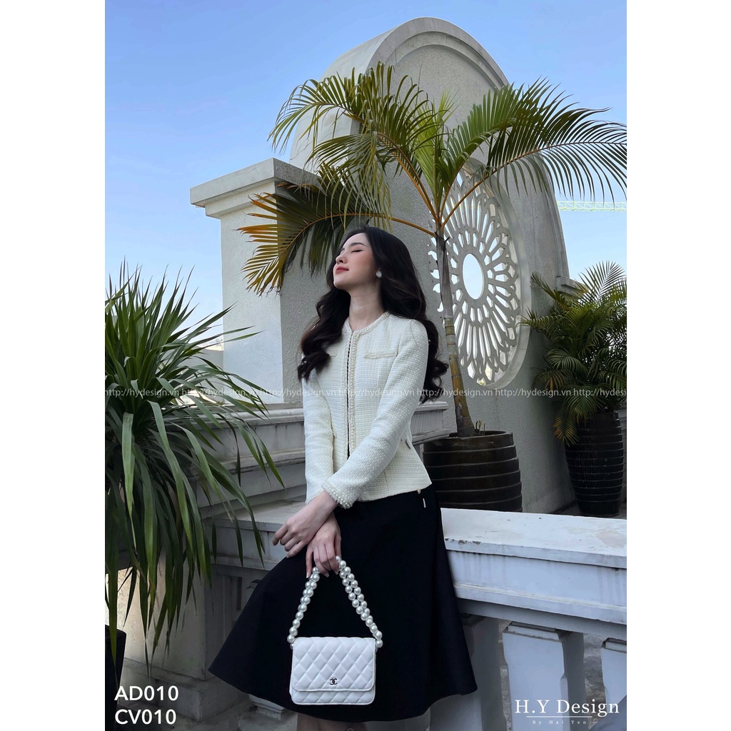 Áo khoác dạ viền - AD010