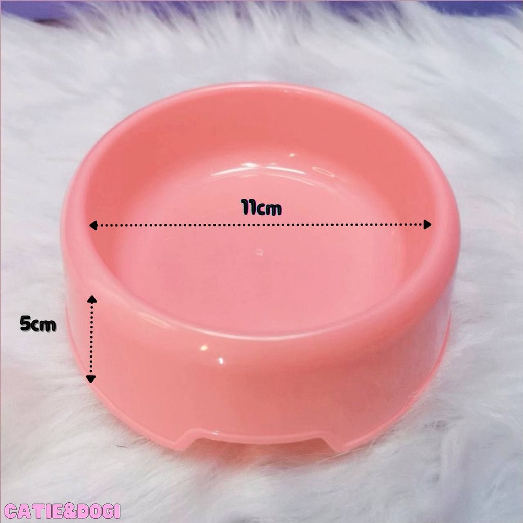 Bát Ăn Đơn Cho Chó Mèo (Size Nhỏ) - Khay Ăn Đơn Chó Mèo - Hero Petshop