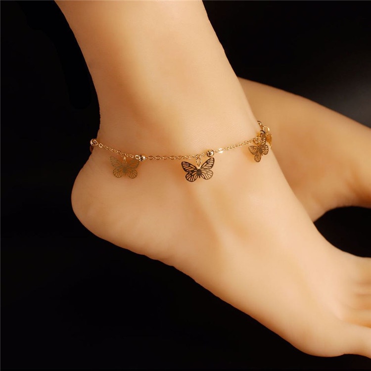 Vòng tay hợp kim mặt hình bướm xinh xắn cho nữ | BigBuy360 - bigbuy360.vn