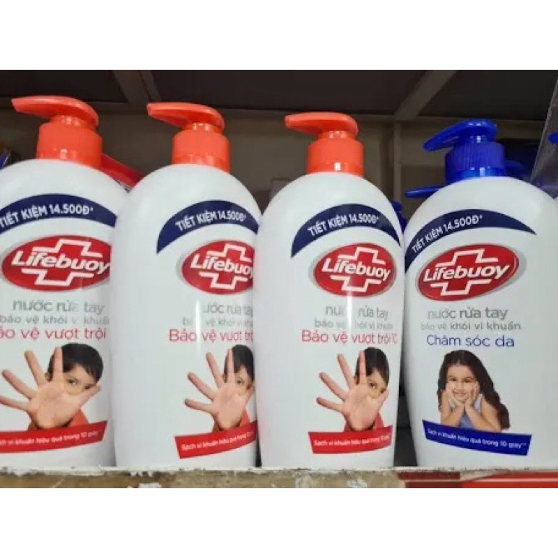 ⚡Nước rửa tay Lifebouy chai 450g cam kết chính hãng 100%⚡