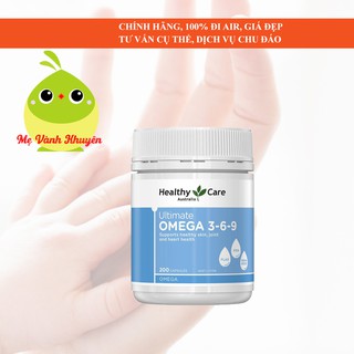 Viên uống Healthy Care Ultimate Omega 369, Úc (200v)
