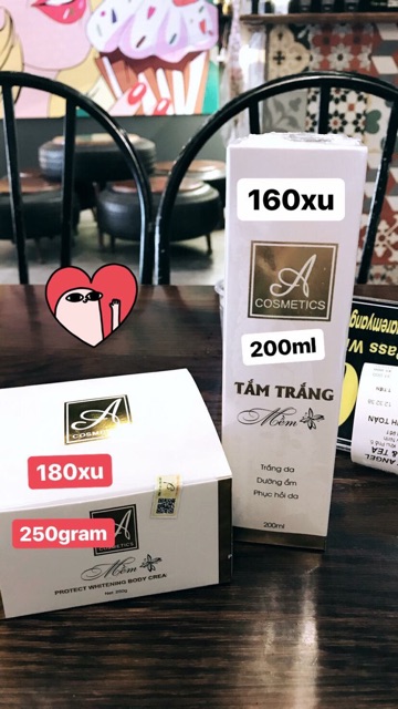 Tắm trắng A Cosmetics