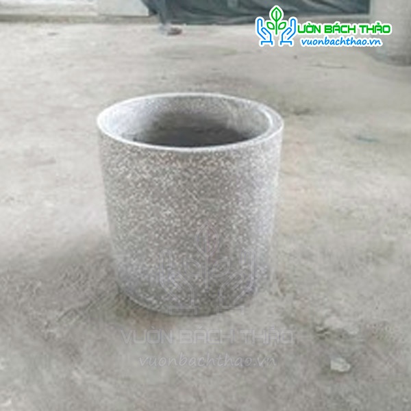 Chậu đá mài trụ tròn 30*30cm