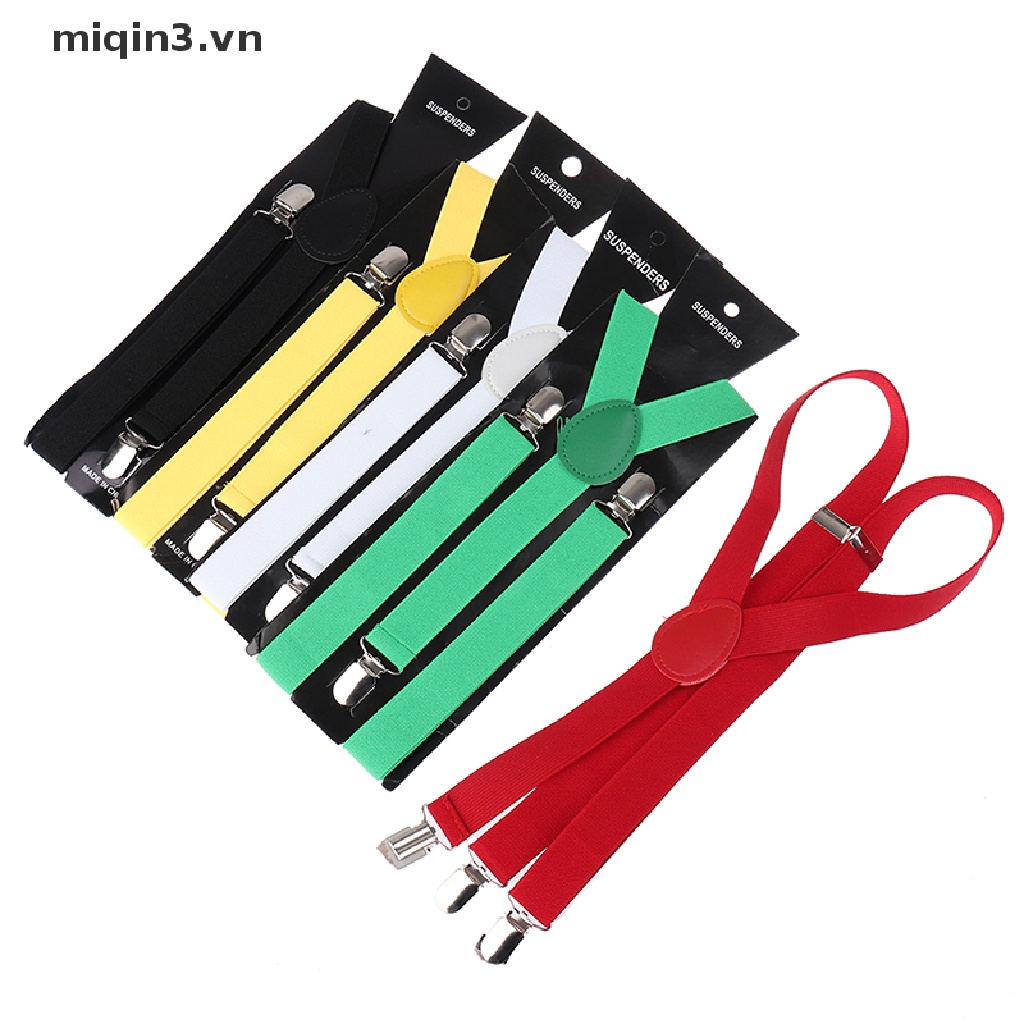 Dây đai quần chữ Y co giãn có thể điều chỉnh cho nam và nữ MQ3