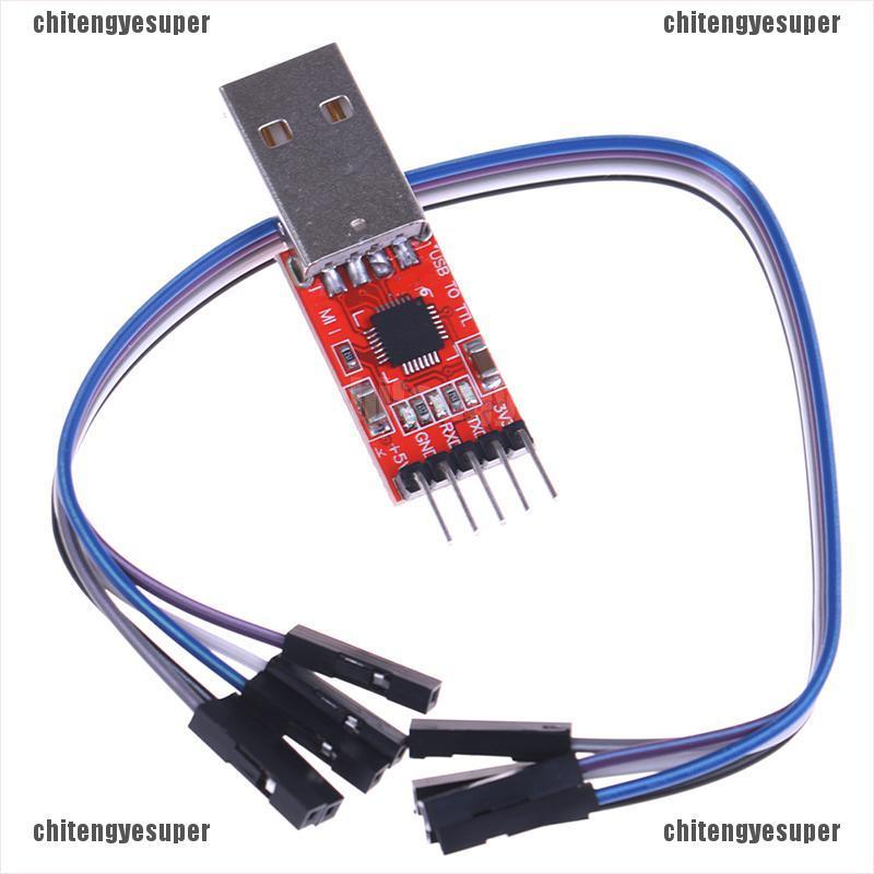 Chitengyesuper CP2102 T1 3.3v to ttl uart module serial converter download usb drive wire brush CGS