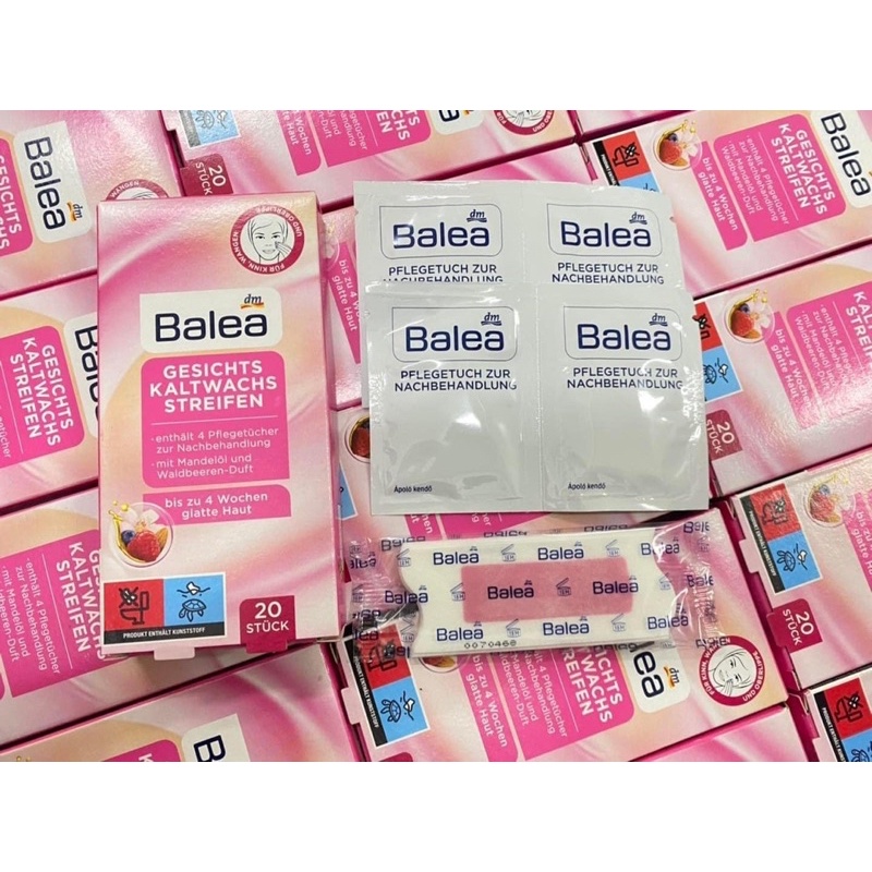 Miếng Wax Lông Balea Cho Body, Nách, Mặt, Ria mép