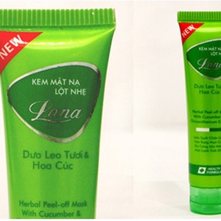 KEM LỘT NHẸ DƯA LEO LANA 30g -tẩy da chết tinh chất dưa leo và hoa cúc