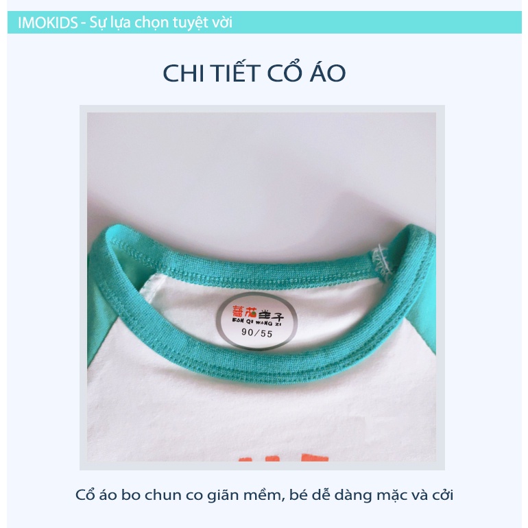 Đồ bộ bé trai Fanqie size đại 06-28kg bộ cộc tay xuất hàn cho bé mặc nhà chất thun cotton mềm mịn họa tiết ngộ nghĩnh