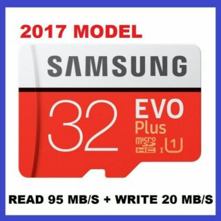 Thẻ nhớ MicroSDHC Samsung EVO Plus 32GB 95MB/s (New 2017)