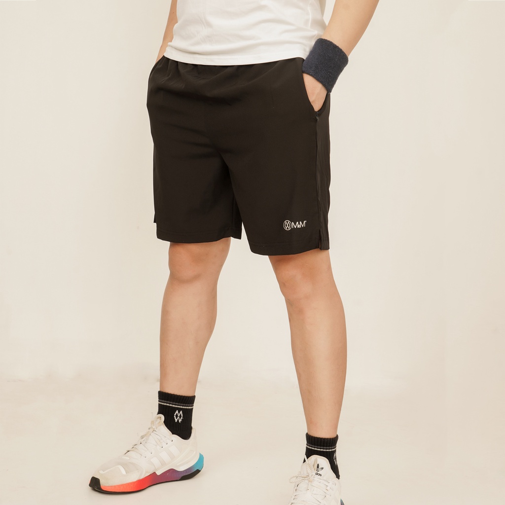 Quần đùi short gió nam thể thao thoáng mát co giãn 4 chiều MRM Manlywear