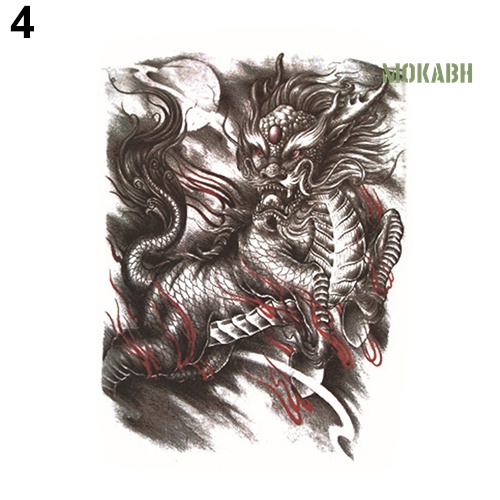 Hình Xăm Dán Tạm Thời Hình Đầu Lâu Quyến Rũ Chống Nước Có Thể Tháo Gỡ