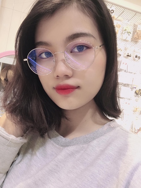 [ Ảnh thật ] Kính gọng Mắt tròn Vintage Kim loại KOREA - 1 | BigBuy360 - bigbuy360.vn