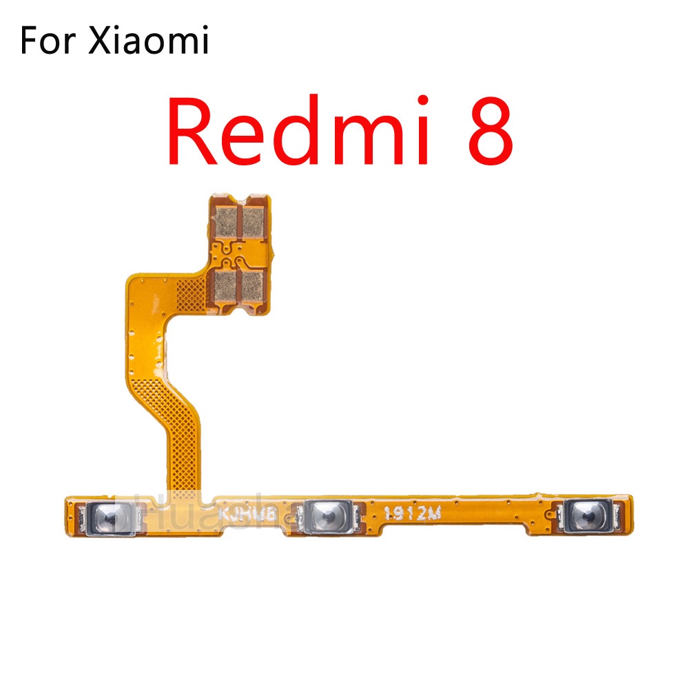 Cáp Nút Âm Lượng Cao Cấp Cho Xiaomi Redmi 8 7 6 Pro 7A Note 6 7 8 Pro