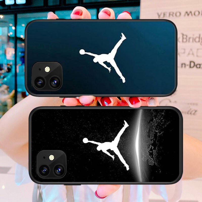 Ốp Điện Thoại Tpu Mềm Hình Air Jodan Cho Iphone 11 12 11 Pro Max Se 2020 12 Mini 12 Pro Max