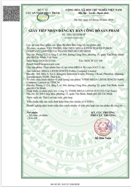 Viên Uống Bổ Sung Vitamin C Tăng Cường Đề Kháng, Nâng Cao Sức Khỏe Nat C 1000mg Hộp 30 Viên | Thế Giới Skin Care