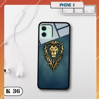 Ốp lưng kính cường lực iphone 11 - in hình 3d