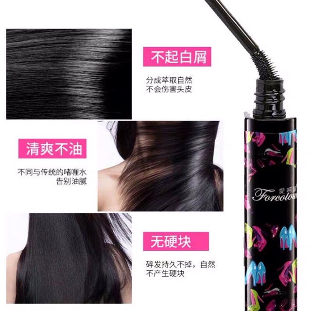 [COMBO 3] Chải tóc Mascara tạo kiểu tóc đẹp vuốt tóc con gọn vào nếp phụ kiện mini bỏ túi xách tiện dụng