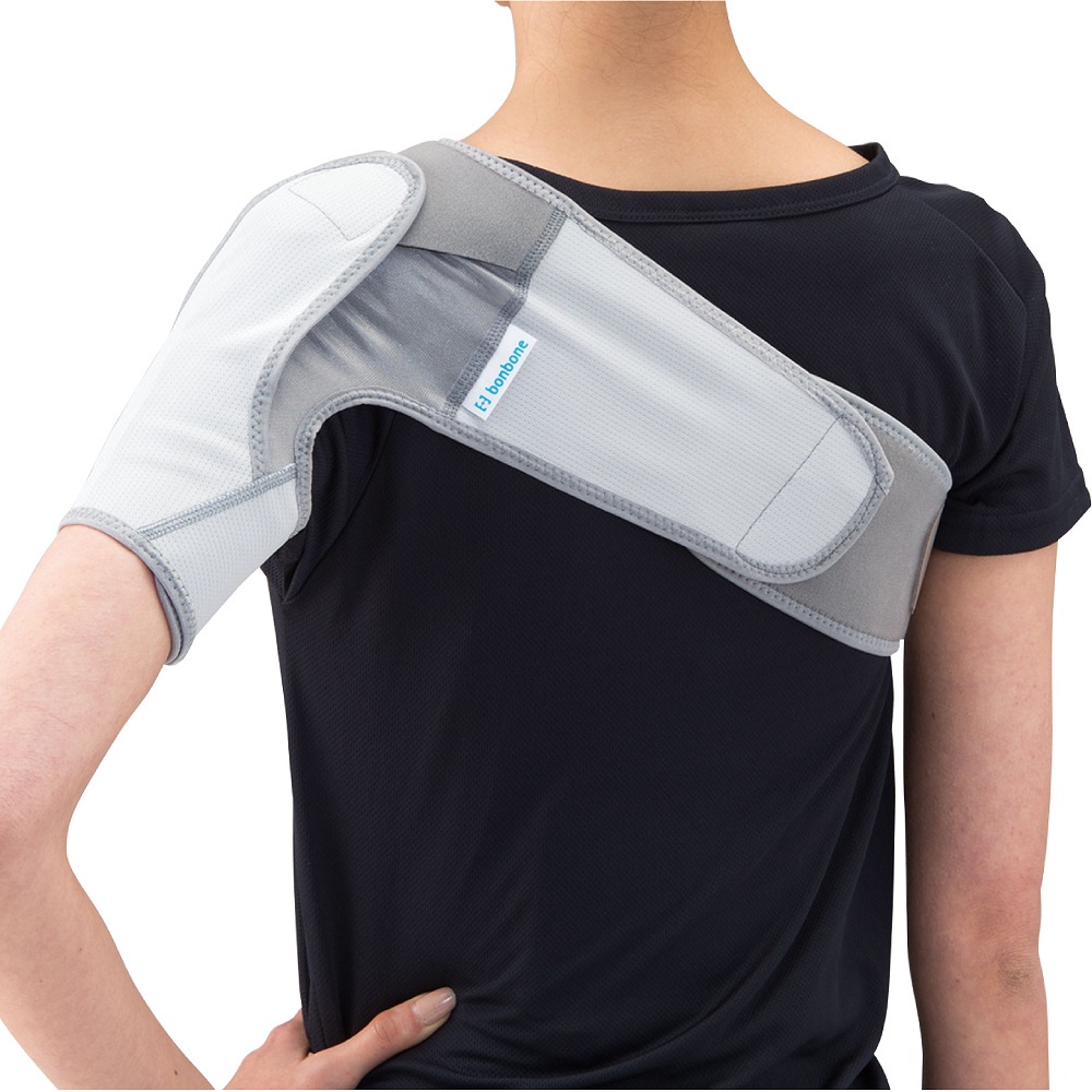 Đai bảo vệ khớp vai Bonbone Mesh Up Shoulder - Đai nâng vai hỗ trợ khớp vai khi vận động | Made in Japan