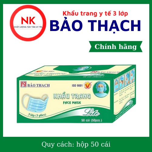 Khẩu trang y tế 3 lớp Bảo Thạch