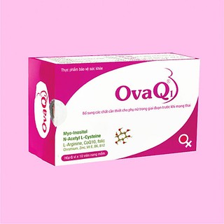 OvaQ1 (hộp 30v) viên uống bổ trứng ,tăng khả năng thụ thai