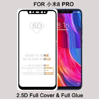 Kính CL 5D Xiaomi MI 8 PRO FULL màn,FULL KEO