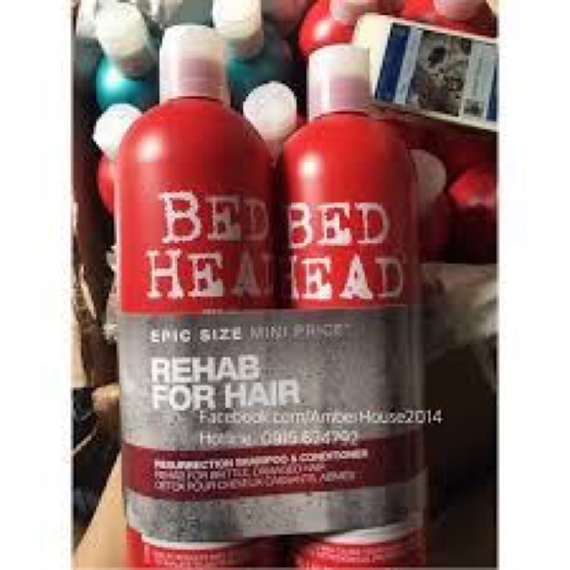 Dầu gội xã BED HEAD Tigi đỏ