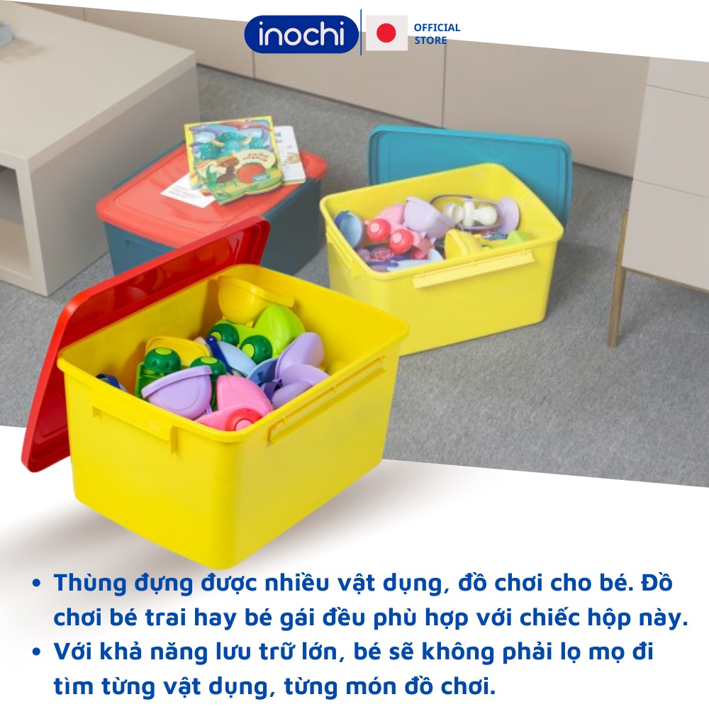 Thùng nhựa đựng đồ chơi cho bé đa năng Notoro inochi 18L 30L