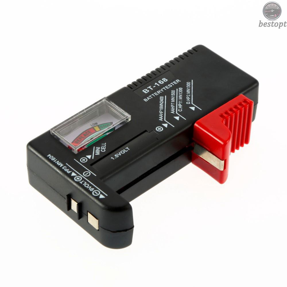 B&O New AA/AAA/C/D/9V/1.5V Universal Button Cell Battery Volt Tester Checker