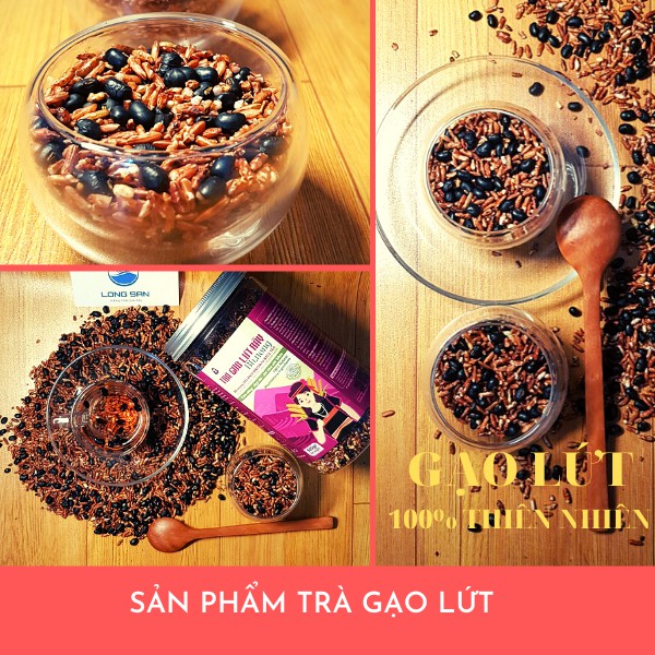 [Thiên Nhiên] Trà Gạo Lứt Rẫy Bh.Nong - 100% Núi Rừng, Mát Gan, Giảm Mỡ Máu, Dẹp Da, Eo Thon| Long Sản