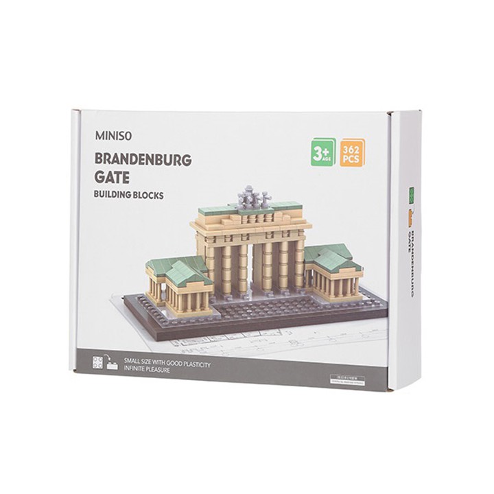 Bộ đồ chơi lắp ráp Miniso cổng Brandenburg 280g (Nhiều màu) - Hàng chính hãng