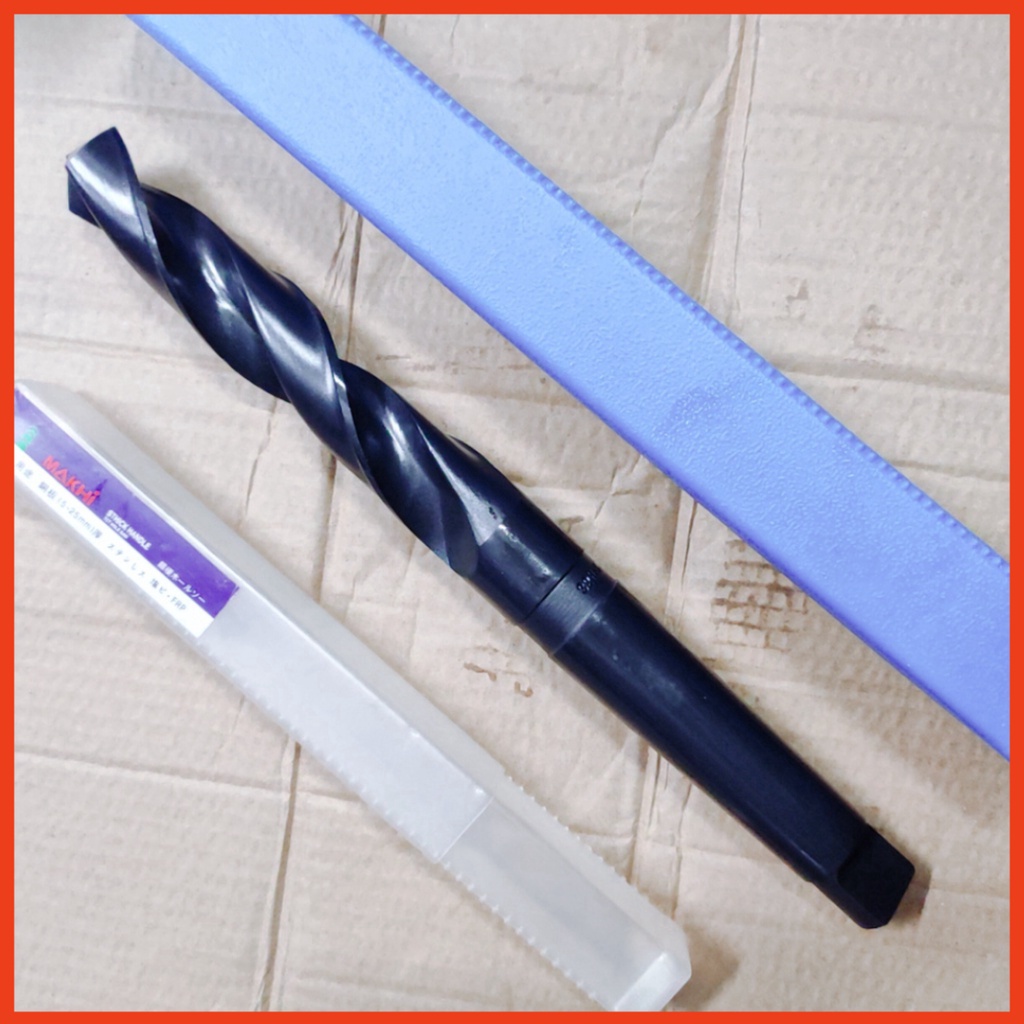Mũi khoan chuôi côn 23.5mm, chuôi côn MT3, chiều dài lưỡi 155mm,chiều dài tổng 253mm