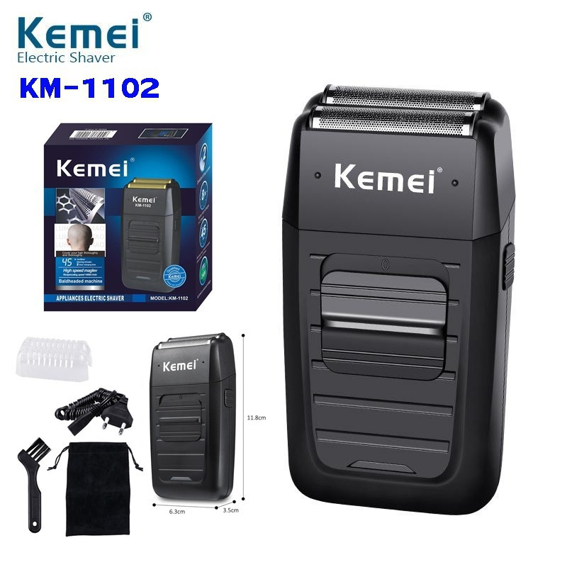 MÁY CẠO KHÔ KEMEI KM-1102