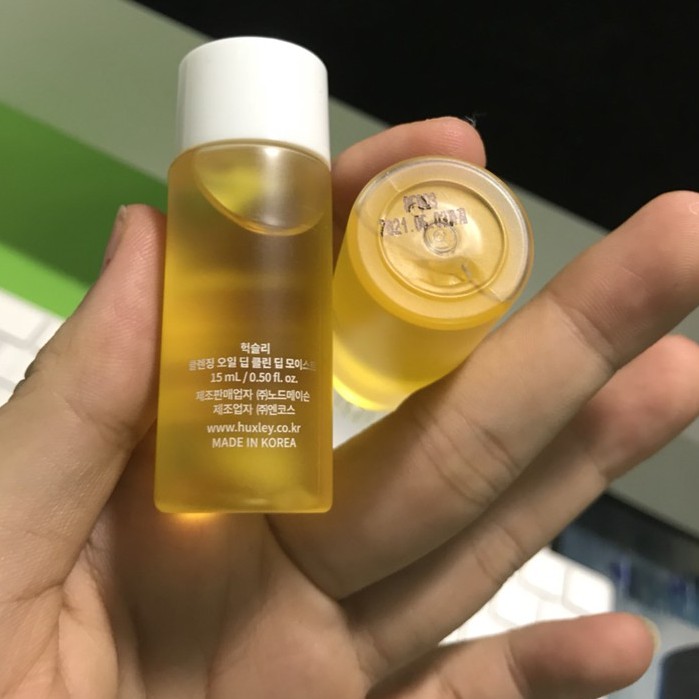 Dầu Tẩy Trang Huxley Cleansing Oil 15ml