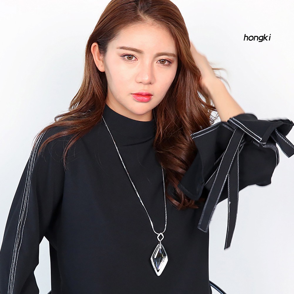 vòng cổ Hợp Kim Đính Đá Nhân Tạo Thời Trang Cho Nữ