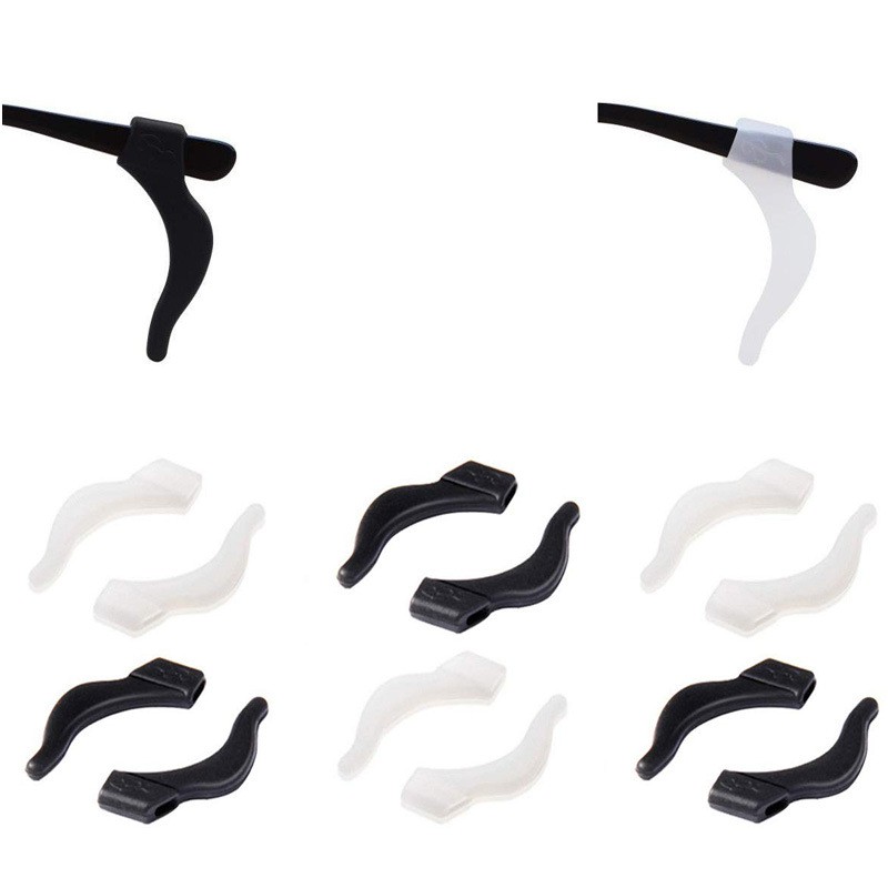 1 Cặp Đai Silicone Giữ Mắt Kính Chống Trượt Thoải Mái